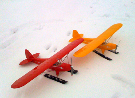 Piperle on ski