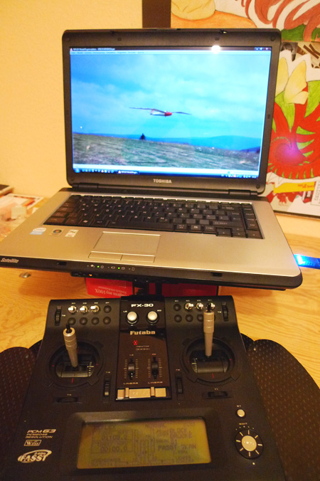 Futaba FX-30 + Reflex Flugsimulator Futaba FX-30 + Reflex Flugsimulator
