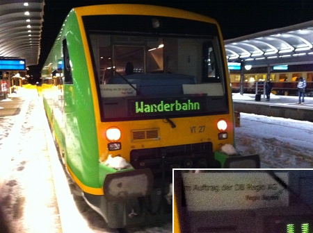 Die Wanderbahn im Auftrag von Die Bahn Die Wanderbahn im Auftrag von Die Bahn