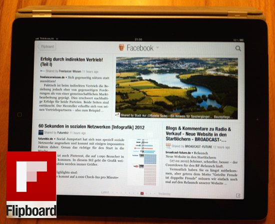 Flipboard für iPad