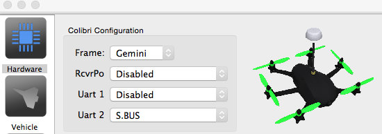taulabs-colibri-configuration-futaba