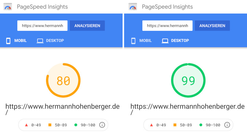 Meine WebSite optimieren mit Google Pagespeed Meine WebSite optimieren mit Google Pagespeed